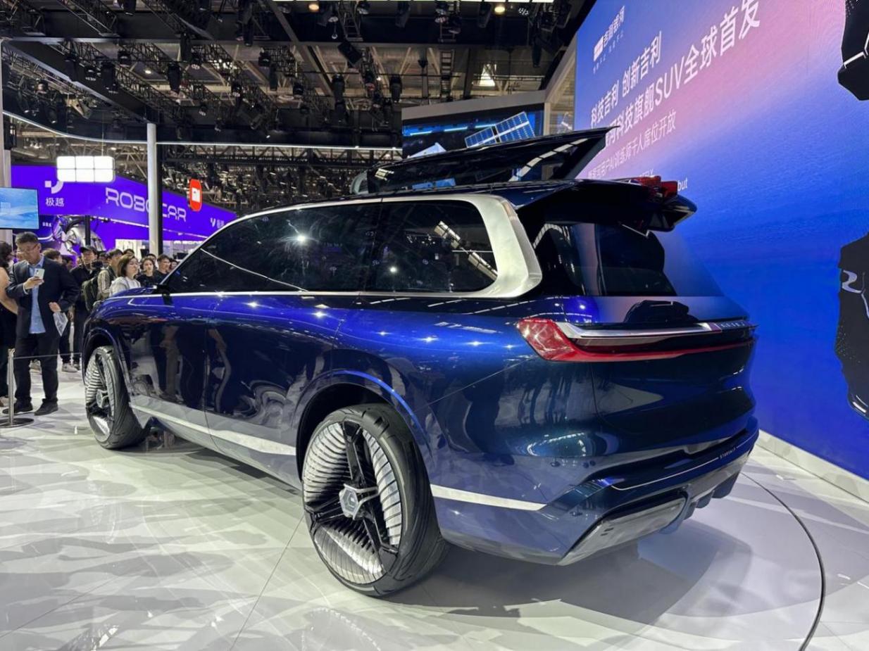 2024北京車展丨 吉利銀河旗艦SUV“銀河星艦”全球首發(fā)