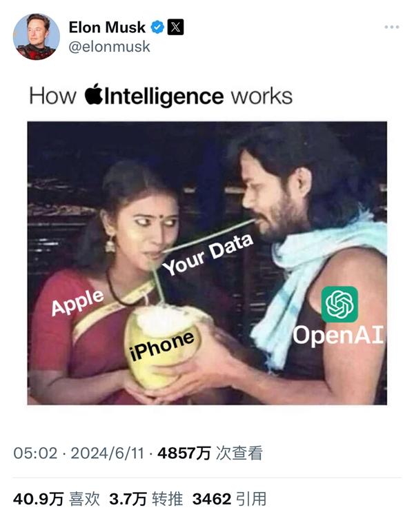 將在iOS等系統(tǒng)集成ChatGPT!馬斯克連發(fā)7文炮轟蘋果牽手OpenAI:蘋果設(shè)備以后別進(jìn)我公司