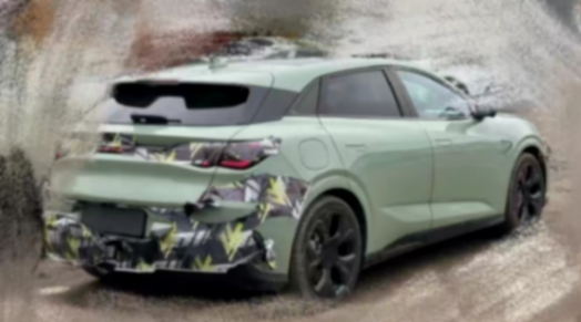 有幾分小號“騰勢Z9 GT”的感覺,比亞迪海豹06 GT測試車曝光