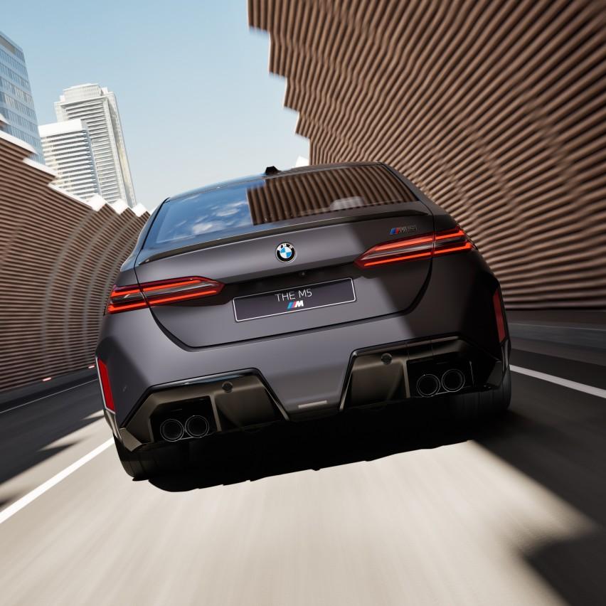 寶馬現(xiàn)役加速最快量產(chǎn)車(chē) 全新BMW M5高性能轎車(chē)全球首發(fā)