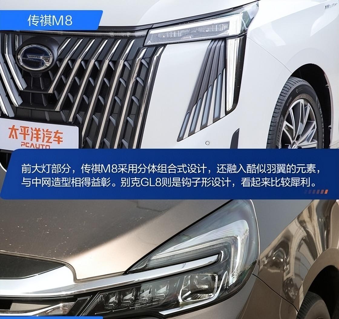 新晉標桿VS老牌霸主 傳祺M8對比別克GL8