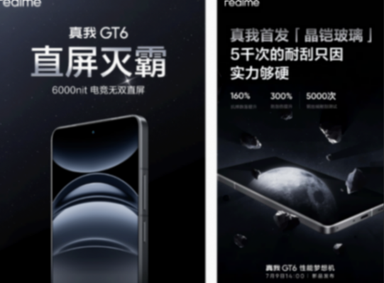 震撼上市:真我GT6全面爆改,性能全面飆升,僅售2799元起!