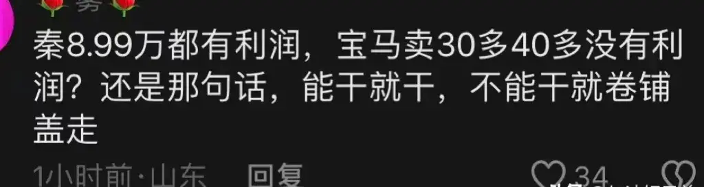 寶馬中國(guó)退出價(jià)格戰(zhàn),品牌價(jià)值勝過(guò)銷(xiāo)量?網(wǎng)友神評(píng)論揭露背后隱情