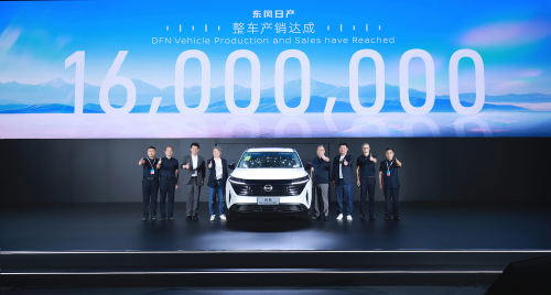 東風日產達成1600萬產銷里程碑,\"GLOCAL\"戰略開啟新征程