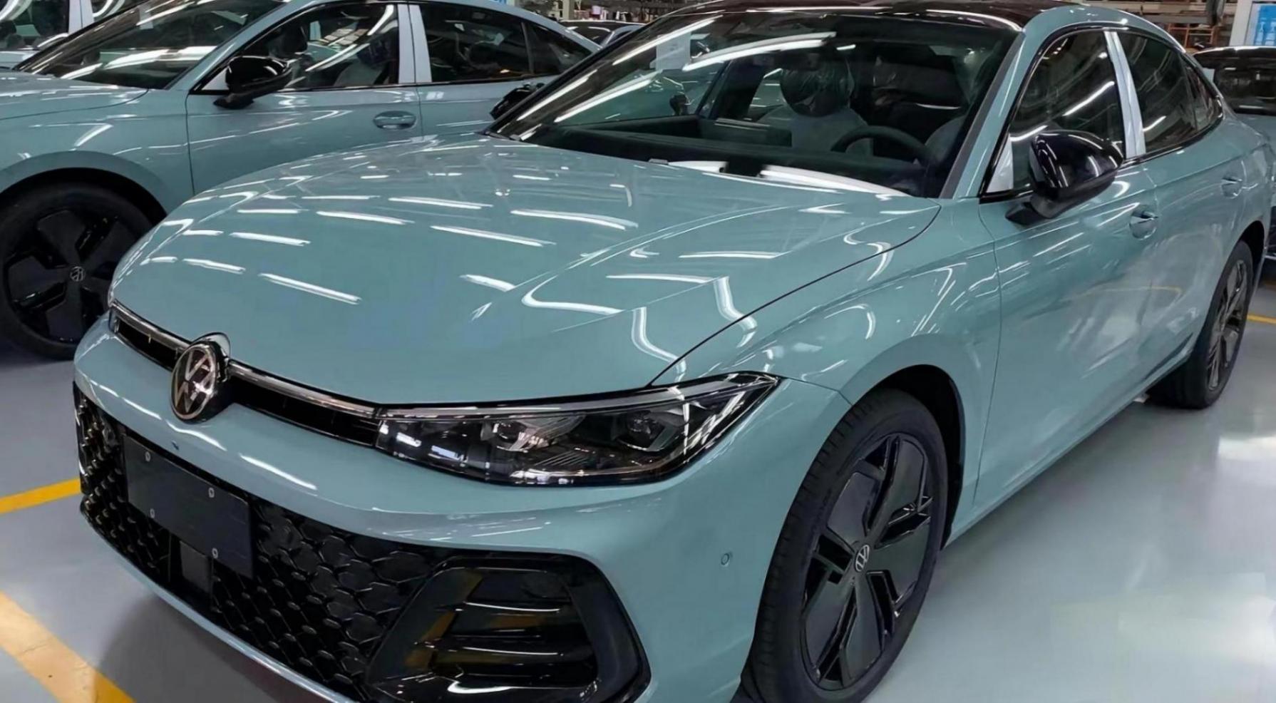 車長超5米!實拍全新一代帕薩特B9,1.5T/2.0T可選,預計9月上市