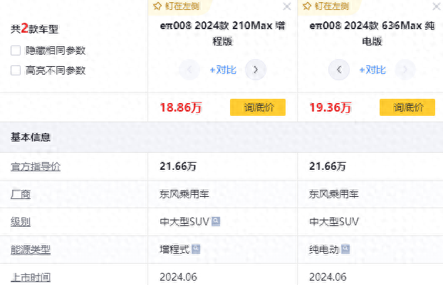 新能源“三大件”它都有,定位中大型六座SUV,優惠后18.86萬起