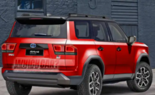 2025年量產(chǎn)!豐田全新一代RAV4曝光,尺寸大增,改用插混