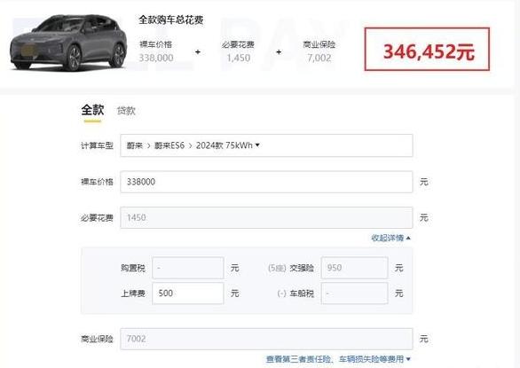 買蔚來ES6最大的難題,租電池VS買斷電池,到底咋選?