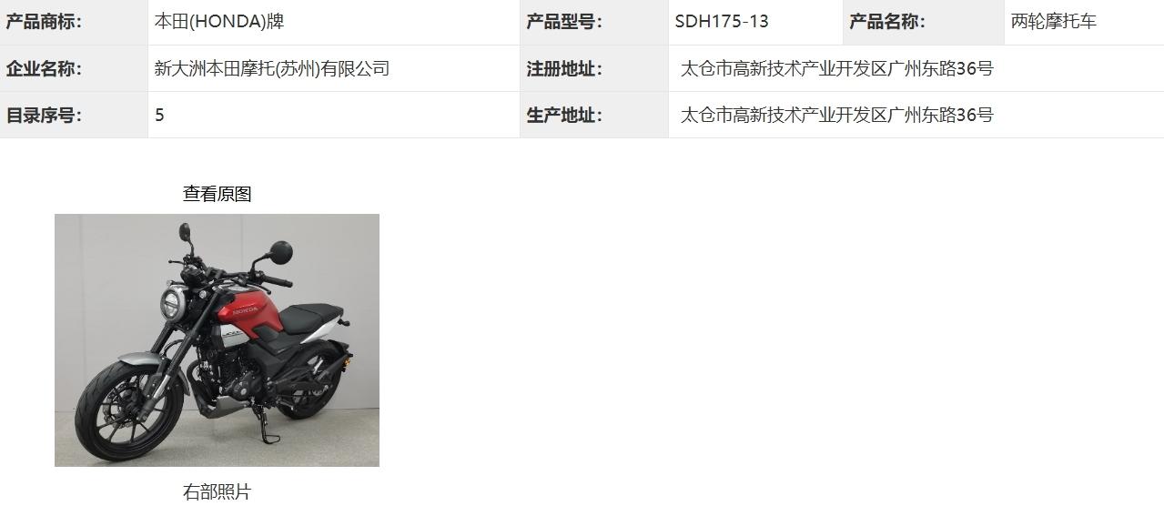 本田CB190R工信部申報(bào),為什么不是CB150R呢?