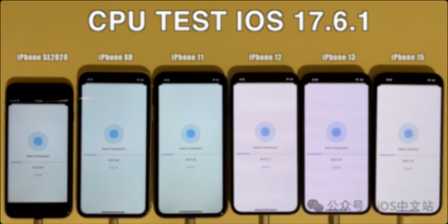 iOS17.6.1正式版6臺手機續航實測,結果讓人意外
