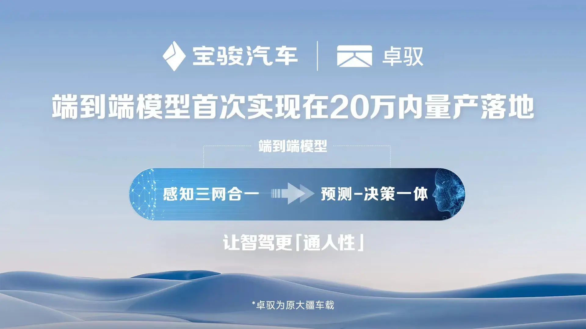 寶駿云海首發(fā)搭載靈眸智駕2.0 Max!「端到端模型首次實(shí)現(xiàn)20萬落地