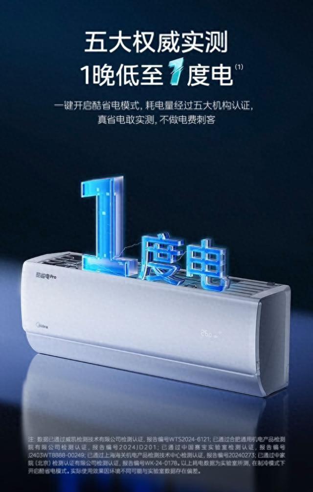 美的酷省電·一度電系列,空調屆的“省電神機”讓人直呼內行