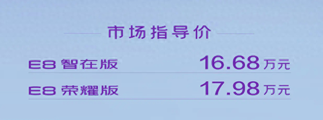 家用MPV新選擇,傳祺E8推出榮耀系列,起步價低至16.68萬元