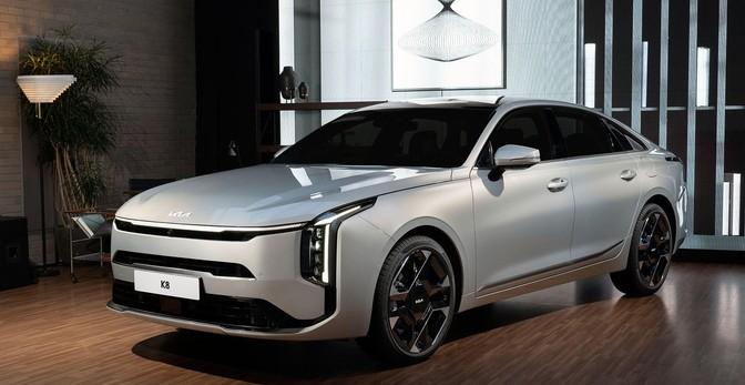 新車 約19.7萬元起售全新前臉中大型轎車,新款起亞K8正式發(fā)布