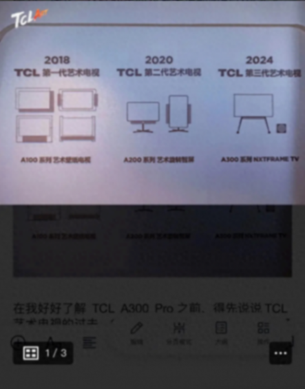 一見傾心的TCL臻藏級A300Pro電視