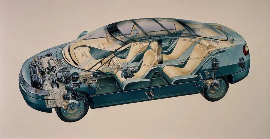 80年代最先進的汽車設(shè)計?被遺忘經(jīng)典車——日產(chǎn)Primera-X概念車