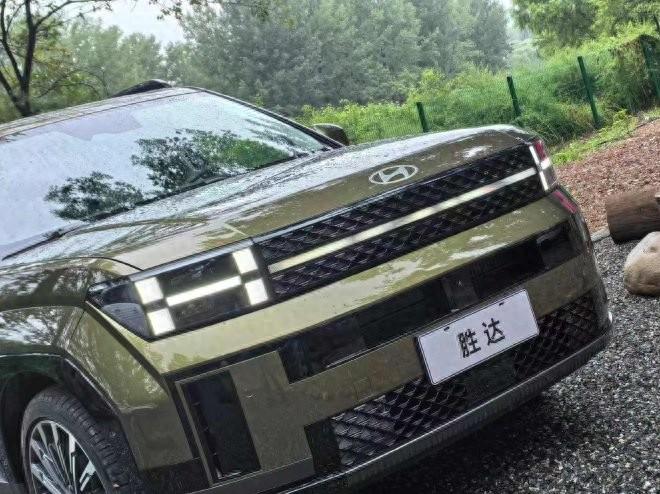 實拍北京現代全新勝達,將于成都車展上市