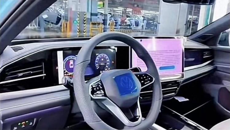 全新帕薩特PRO實車曝光,尺寸新提升,兩種渦輪動力可選
