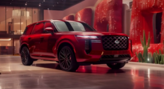 日產(chǎn)三排新旗艦SUV 途樂盡顯霸氣 與酷路澤較勁