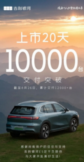 新品周期加速規模效應,吉利新能源業務已至盈利前夕?