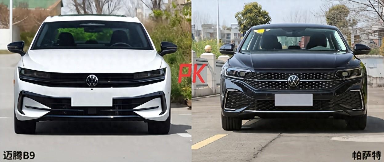 全新一代邁騰B9和帕薩特怎么選?買中型車前者更強!