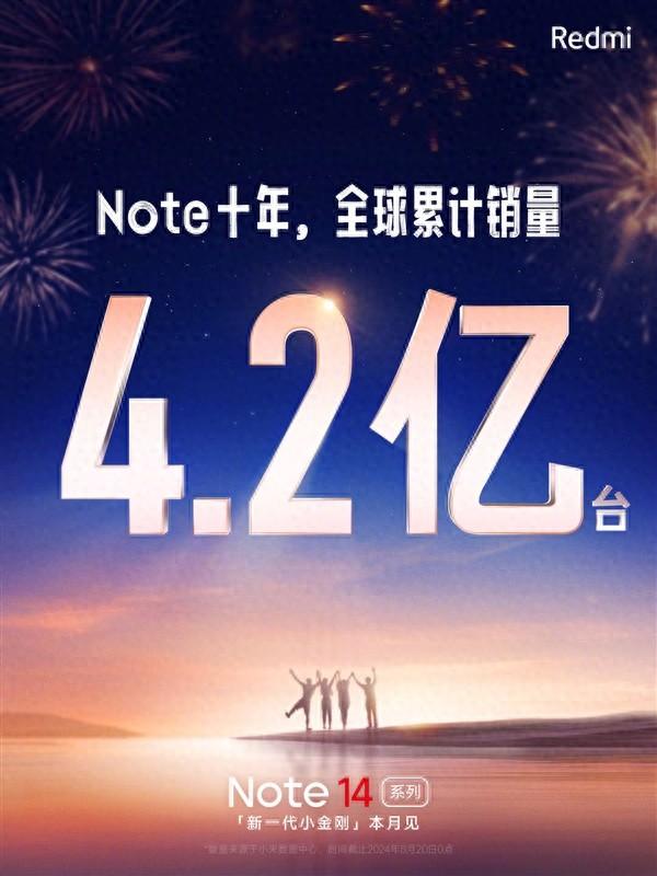 紅米note14系列九月份發布,三個產品?處理器性能都相對一般?