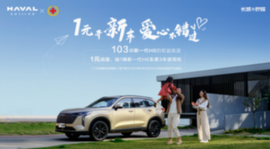 實力寵粉看哈弗 103臺新一代哈弗H6三年免費使用權正式交付