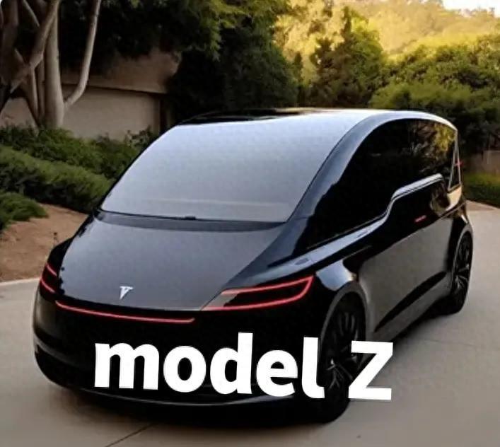 特斯拉的mpv ModelZ馬上上市,從外形來看