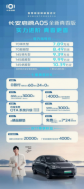 長安智慧新藍(lán)鯨3.0發(fā)布 啟源三款真香版煥新上市