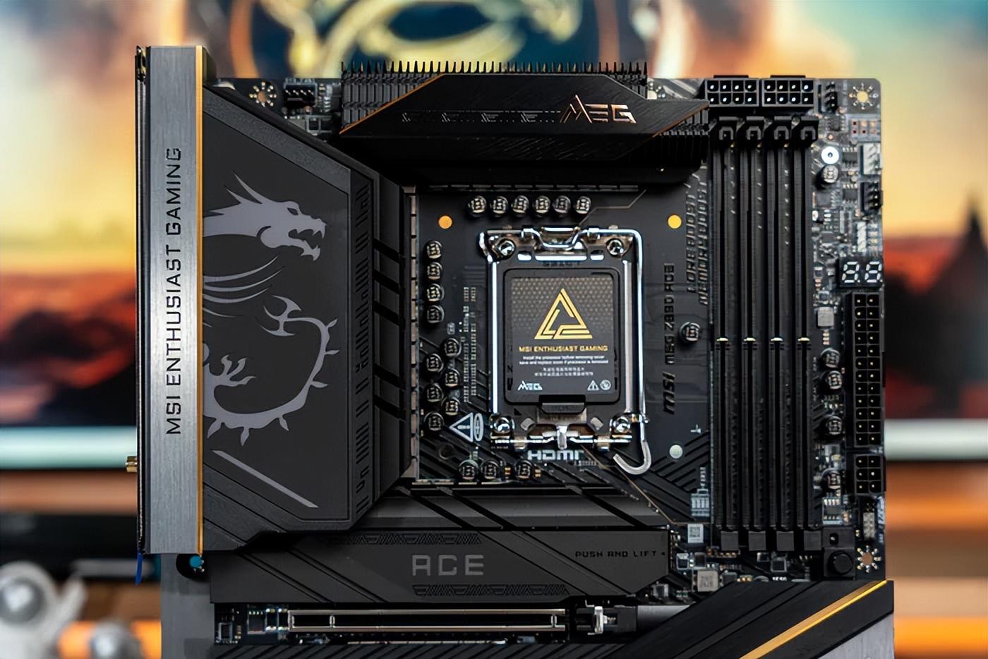 微星新一代MSI MEG Z890 ACE 戰(zhàn)神主板開箱分享