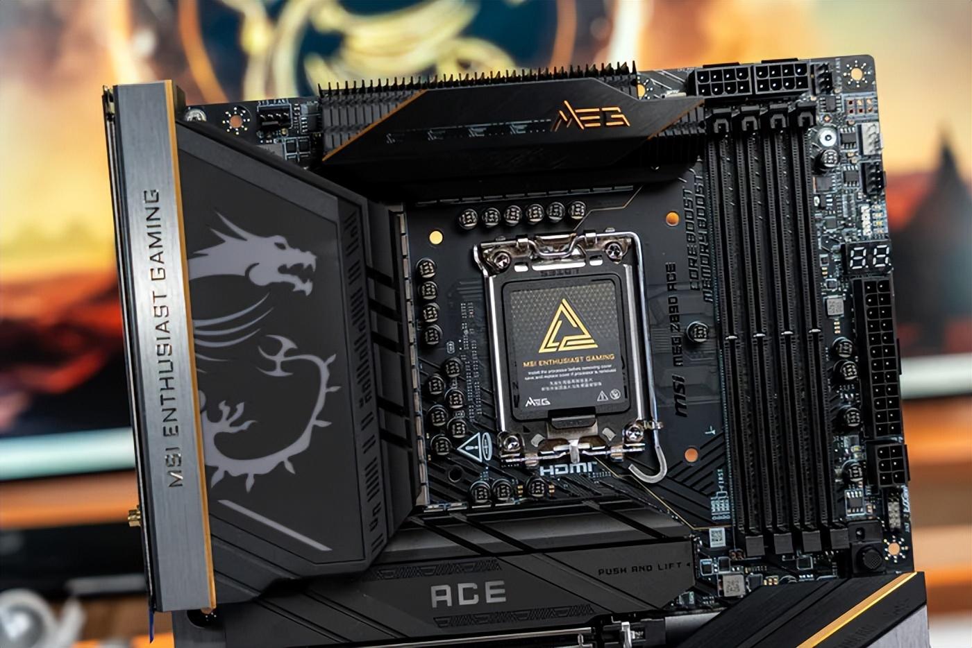微星新一代MSI MEG Z890 ACE 戰(zhàn)神主板開箱分享