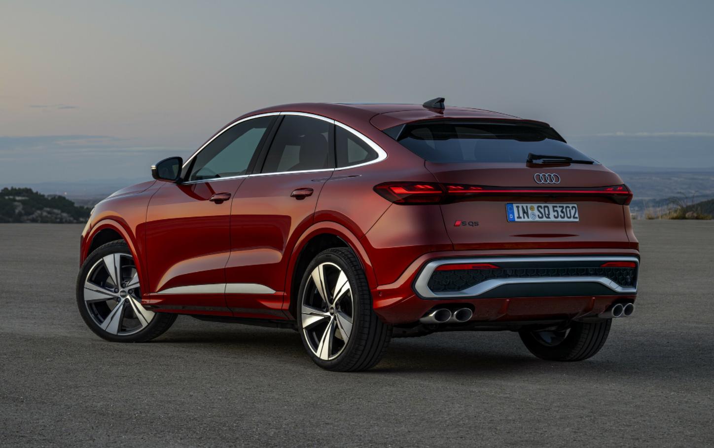 轎跑版來了,全新奧迪Q5/SQ5 Sportback官圖發布
