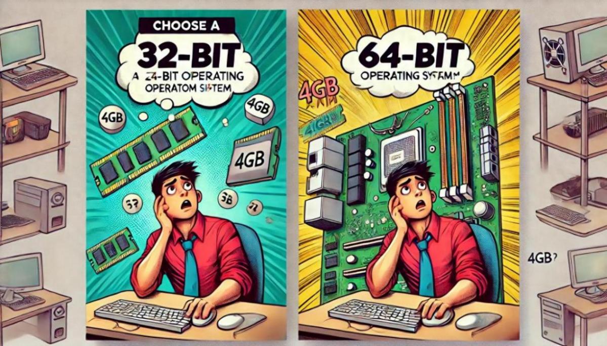 電腦安裝 64 位操作系統(tǒng),內(nèi)存只有 4GB,會(huì)更快嗎?