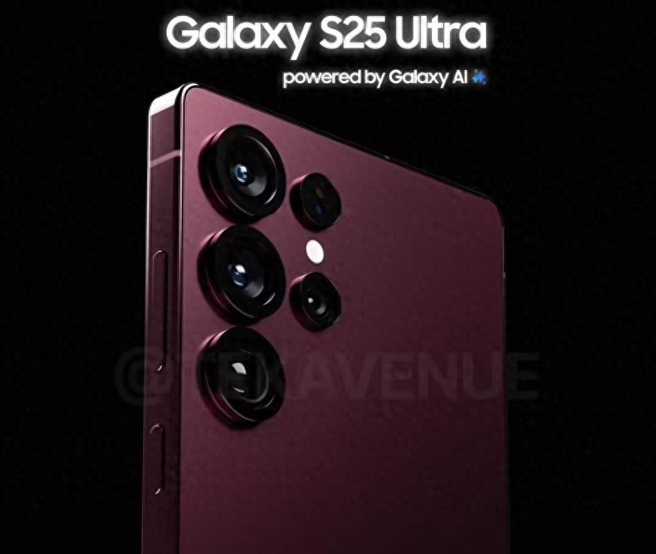 三星 Galaxy S25 Ultra外觀曝光:四款配色 機身更薄
