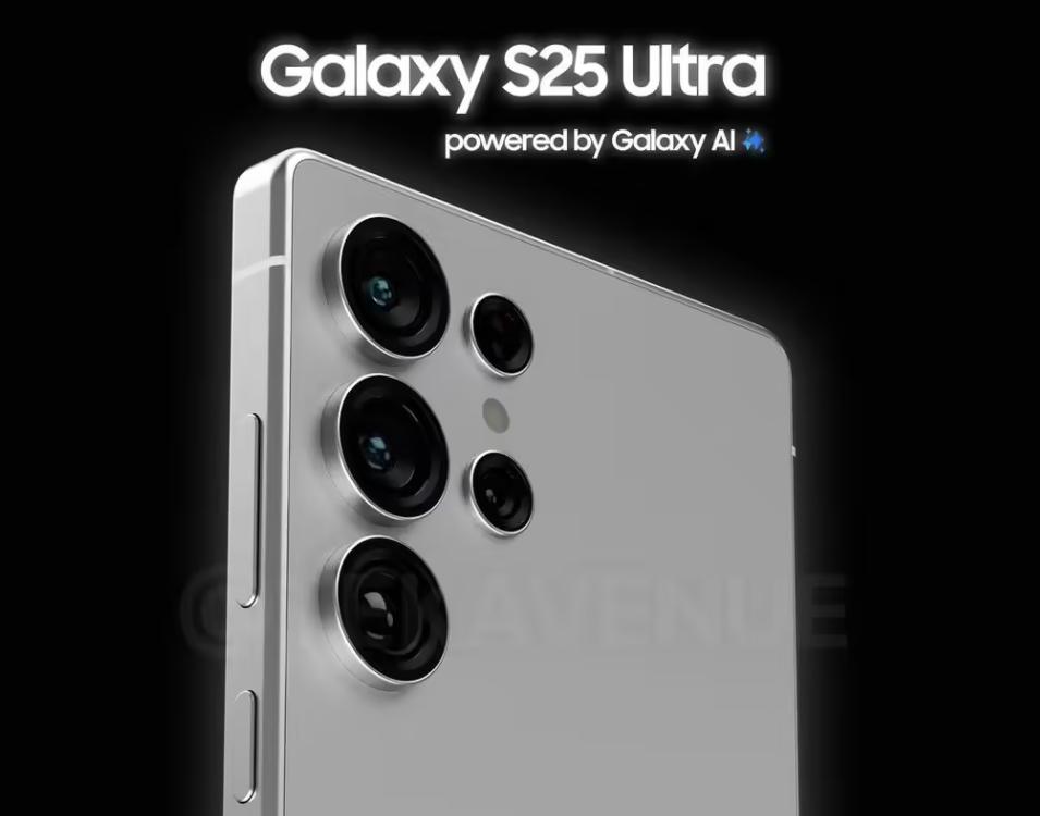 三星 Galaxy S25 Ultra外觀曝光:四款配色 機身更薄