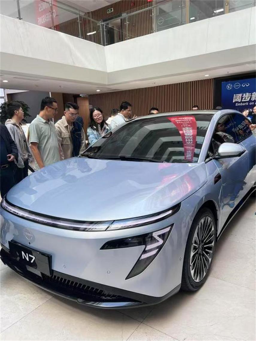 提升銷量就看它了?東風日產N7到店,配高通8295芯片+高階智駕