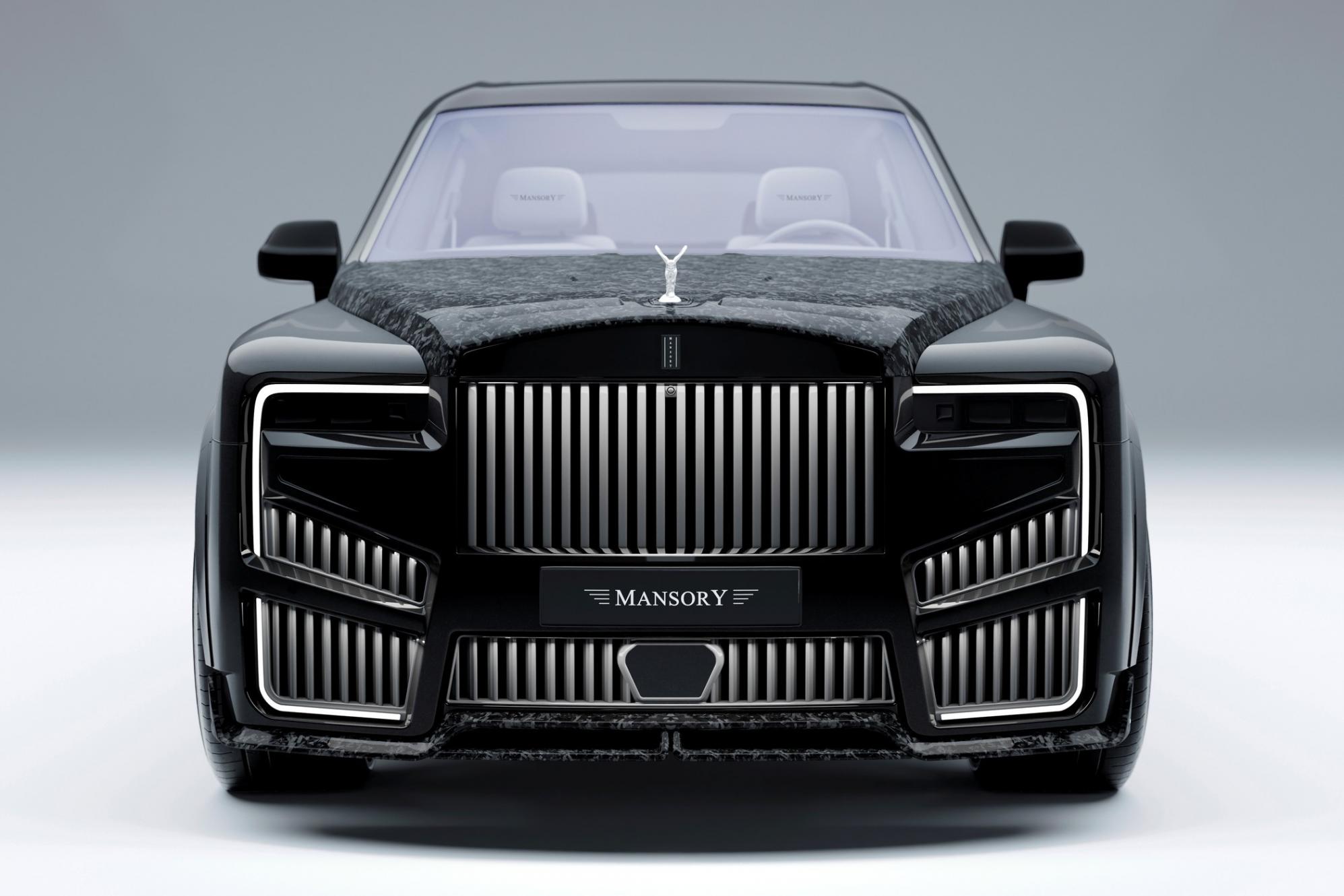 Mansory 更新勞斯萊斯庫(kù)里南:動(dòng)力更強(qiáng),碳纖維怪誕