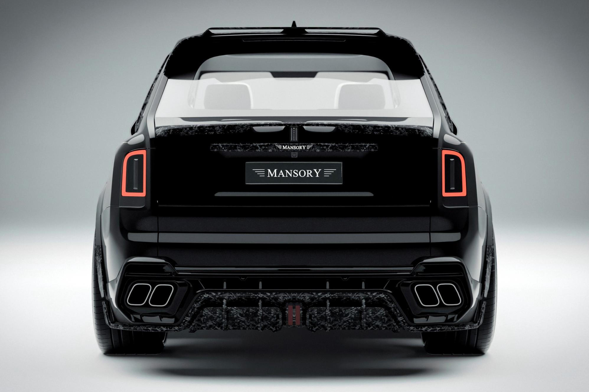 Mansory 更新勞斯萊斯庫(kù)里南:動(dòng)力更強(qiáng),碳纖維怪誕