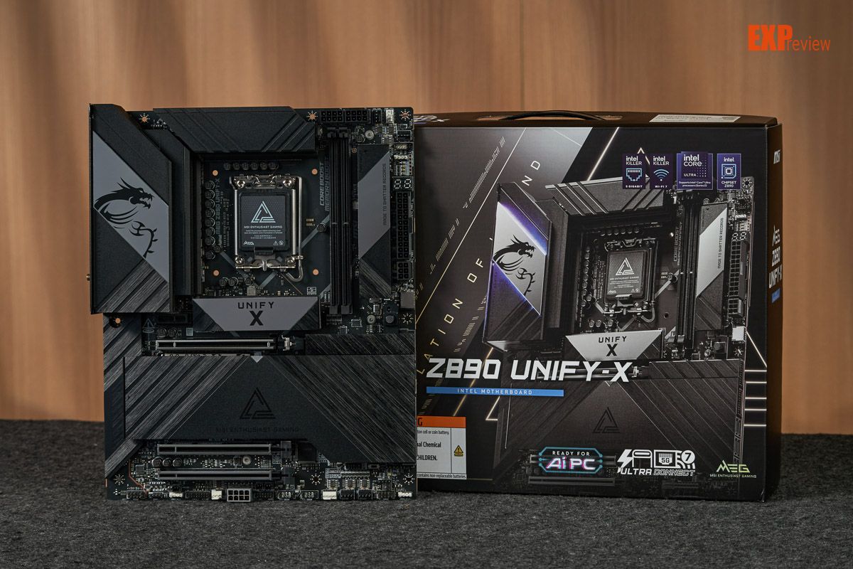 微星MEG Z890 UNIFY-X 暗影主板評測:全面進化的“X戰警”