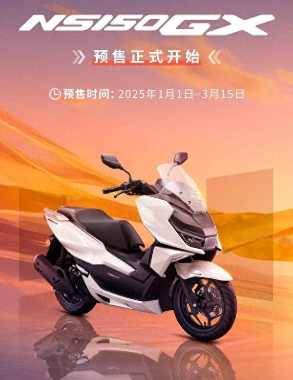 2025第一天,新大洲本田NS150GX開啟預(yù)售,三選一禮包可還行?