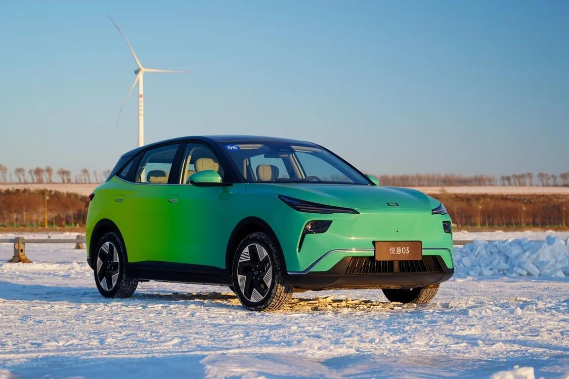 發(fā)力純電動車市場,奔騰悅意03實(shí)車圖曝光