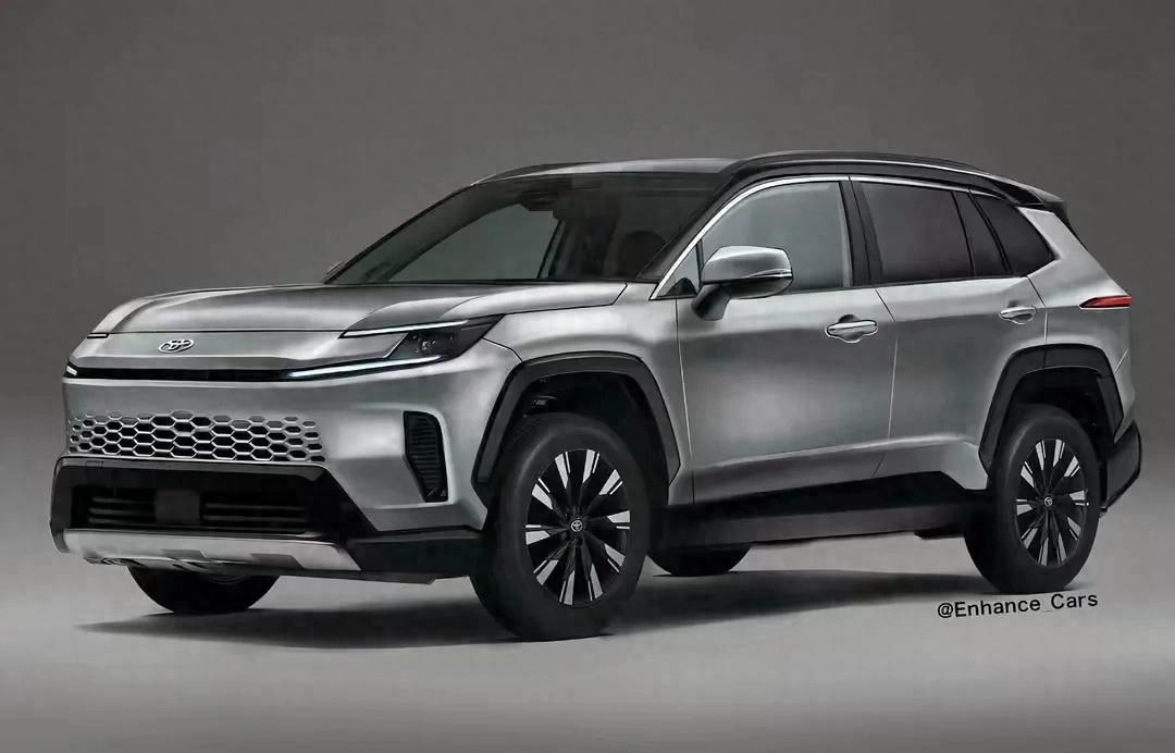 豐田RAV4換代大動作:重塑車身+新混動,對手慌了?