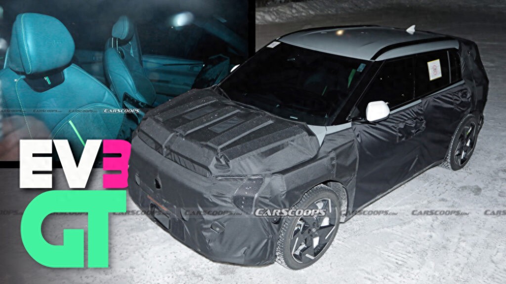 起亞EV3 GT實(shí)車曝光:雙電機(jī)四驅(qū)+超大電池,劍指Model Y?