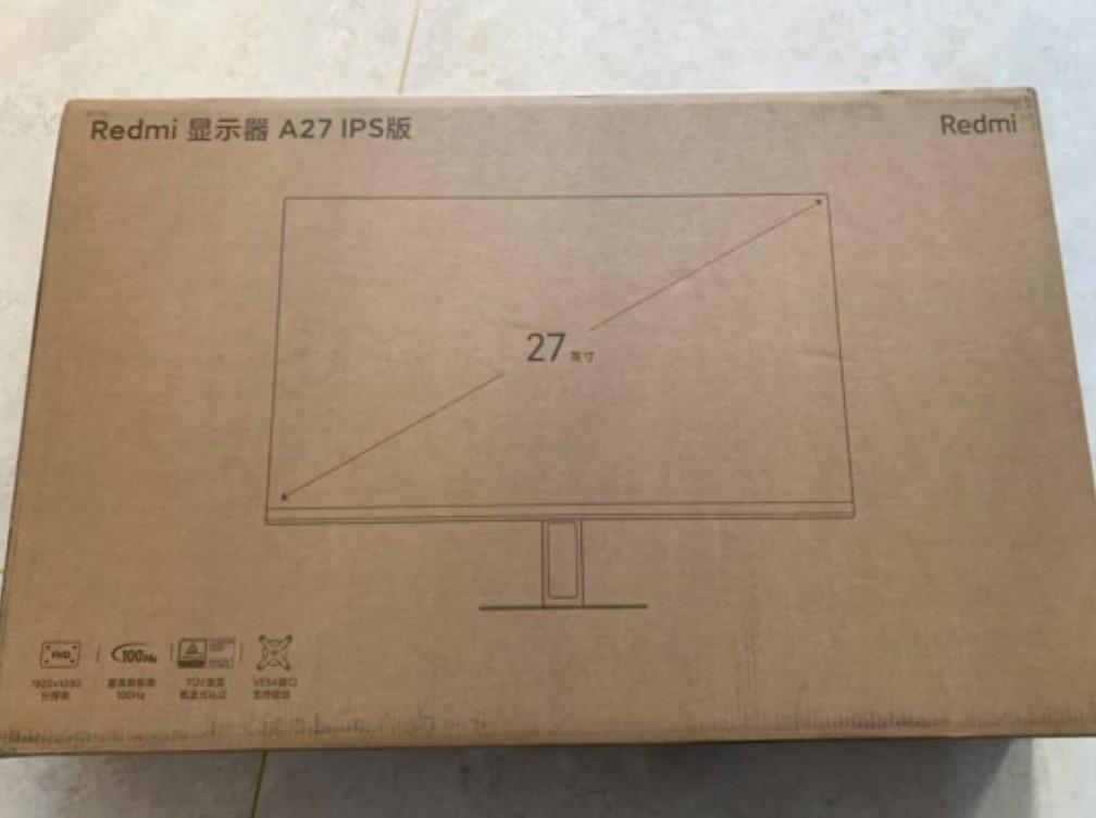 高性價比的27寸大顯示器,全新444元,支持100Hz高刷