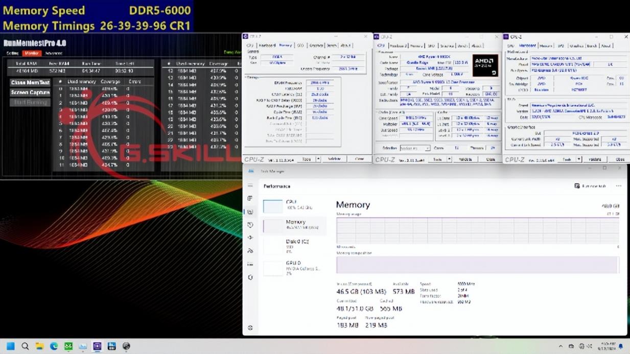 從DDR5 8000 CL36、DDR5 6000 CL28 192GB套裝到DDR5-6000 CL26!芝奇推出多款低延遲內存